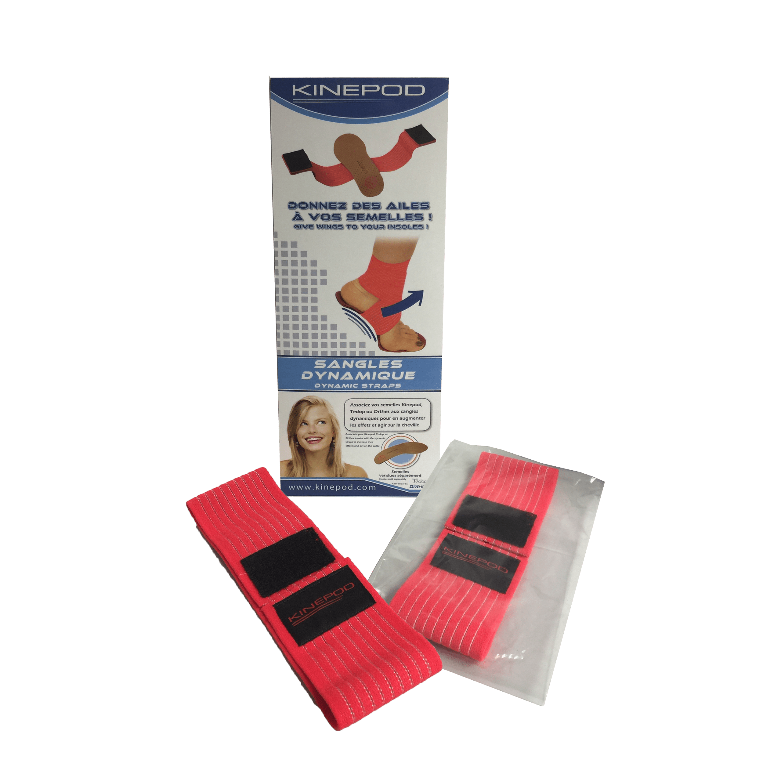 Packaging sangle rouge